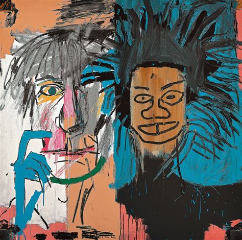 basquiat warhol paintings.